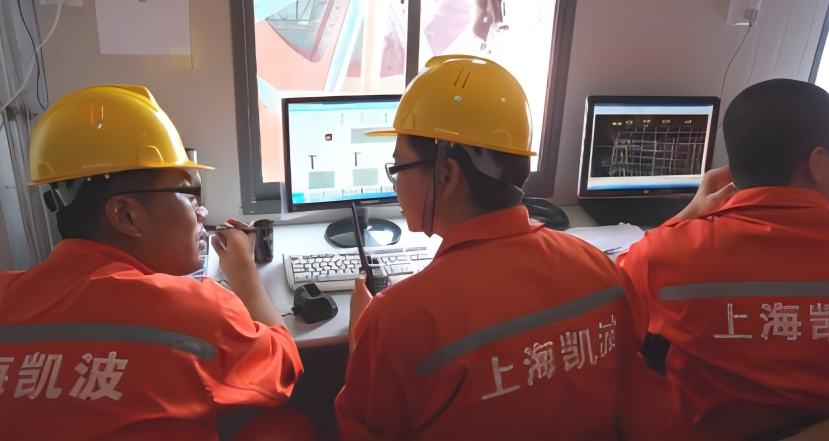 敷缆监控