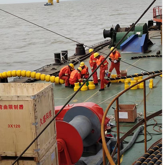 海缆登陆、穿堤