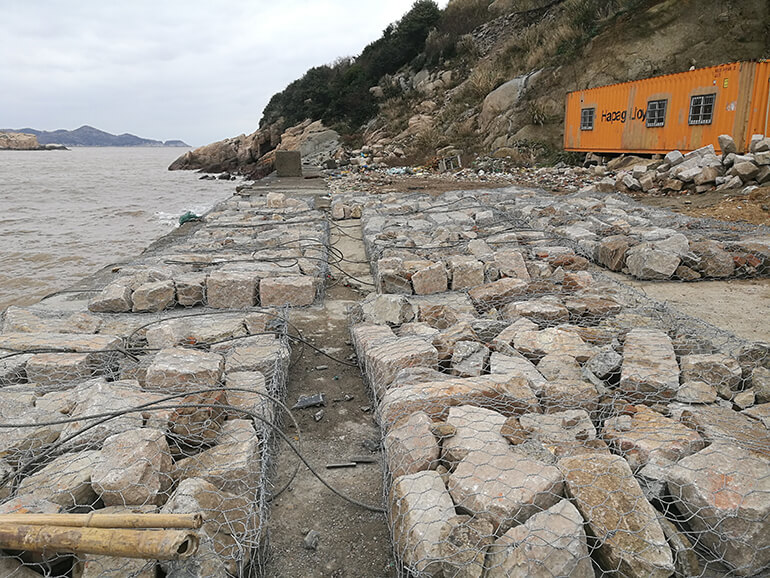 海缆保护石笼